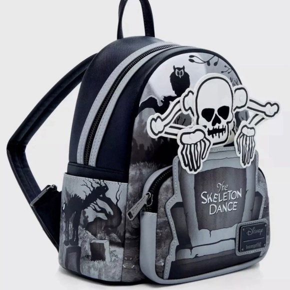 NWT Skeleton Dance Mini Backpack - Picture 2 of 4
